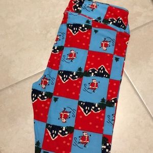 LuLaRoe TC Christmas leggings